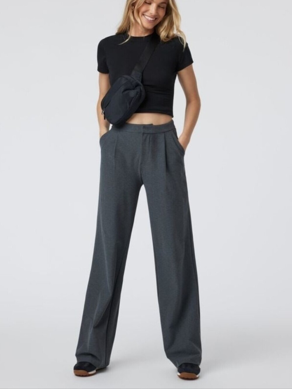 Vuori Elevation Trouser XL Blue Gray Heathered